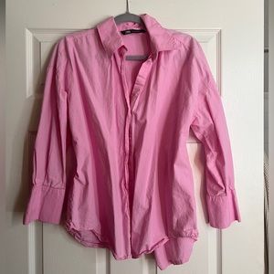 Zara Pink Buttondown